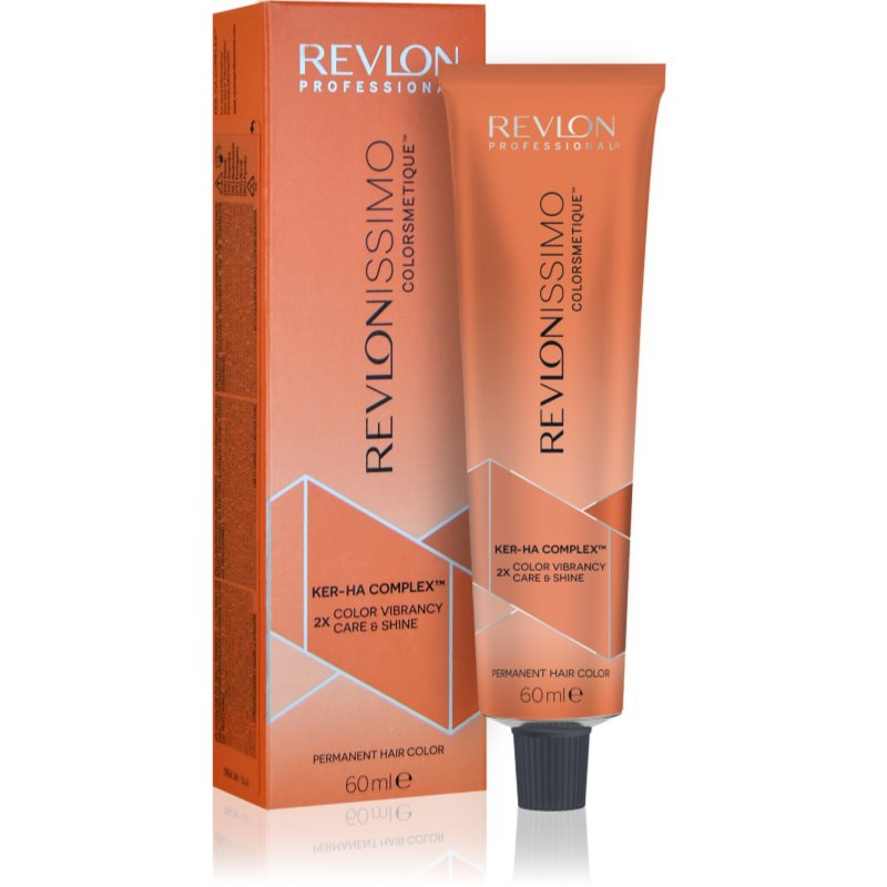 Revlon Professional Revlonissimo Colorsmetique Copper Shades permanentní barva na vlasy 6.46 60 ml