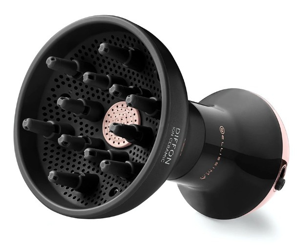 Bellissima Fén s difuzérem na vlnité vlasy 11968 DIFFON Ion Ceramic Dual Voltage