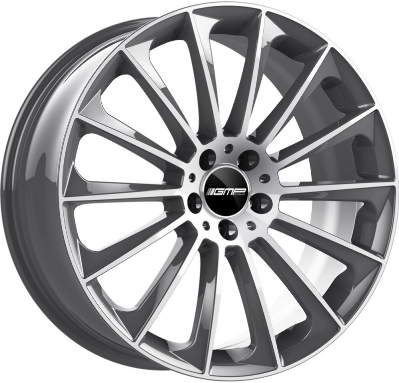 GMP STELLAR 7.5X17 5X112 ET35/66.6 stříbrná