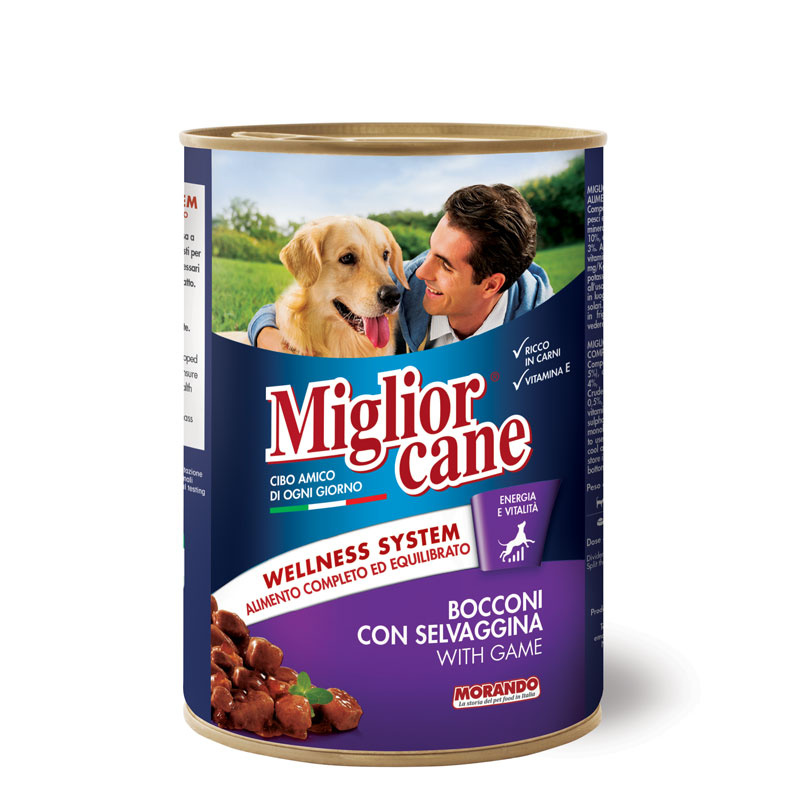 Migliorcane se zvěřinou (Bocconi con Selvaggina) 405g