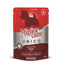 Miglior Cane Unico kapsička pro psy telecí 100g