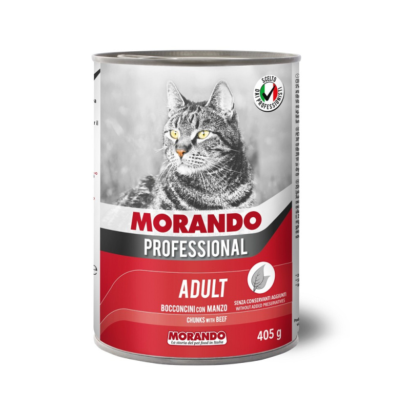 Morando Professional konz.pro kočky hovězí  405g