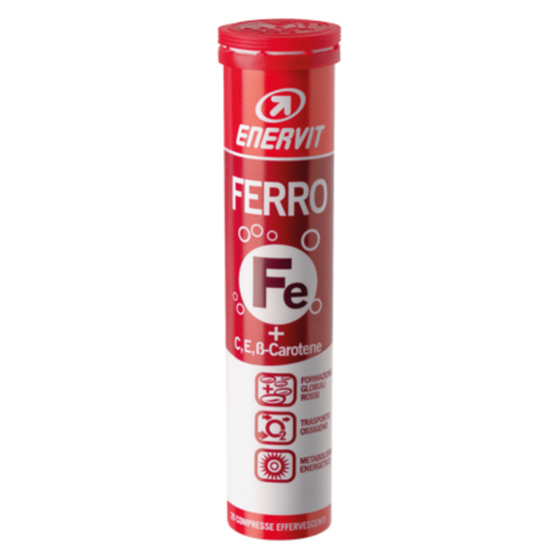 ENERVIT Ferro, tuba, 20 tablet pomeranč