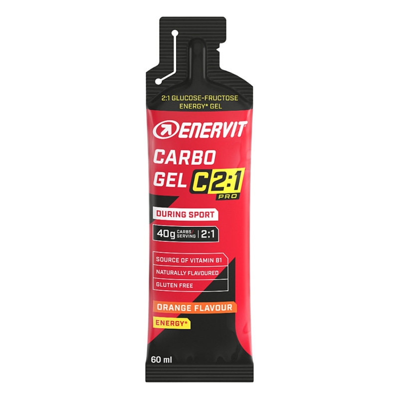 Enervit Carbo gel C2:1 PRO 60 ml - pomeranč