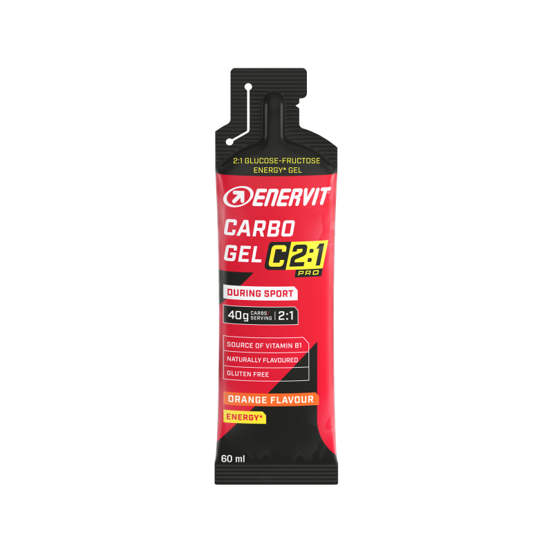 Enervit Carbo gel C2:1 PRO 60 ml - pomeranč