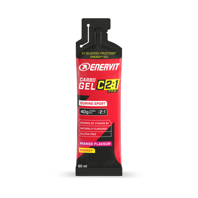 Enervit Carbo gel C2:1 PRO 60 ml - mango