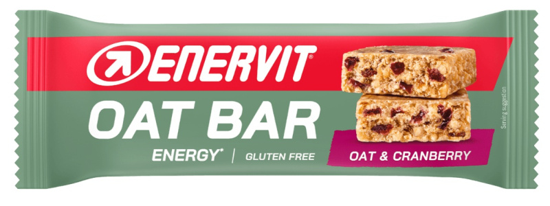 Enervit Oat Bar 50 g - brusinka