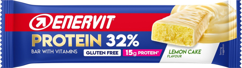 ENERVIT Protein Bar 32%, tyčinka, 48 g citronový koláč
