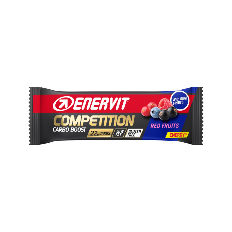 ENERVIT Competition Bar, tyčinka, 30 g červené ovoce