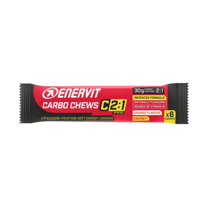 Enervit Carbo Chews C2:1 34 g - pomeranč