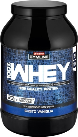 ENERVIT 100% Whey Protein Concentrate, dóza, 900 g vanilka