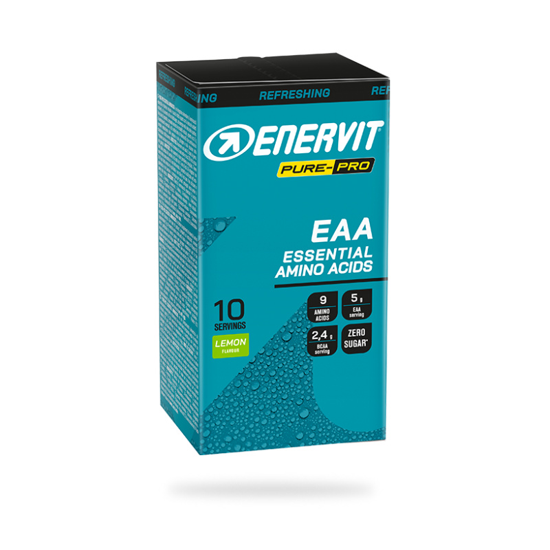 ENERVIT EAA esenciální aminokyseliny, box, 10x 10 g citron