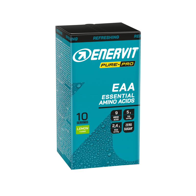 ENERVIT EAA esenciální aminokyseliny, box, 10x 10 g citron
