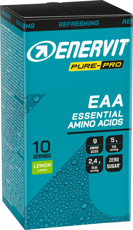 ENERVIT EAA esenciální aminokyseliny, box, 10x 10 g citron
