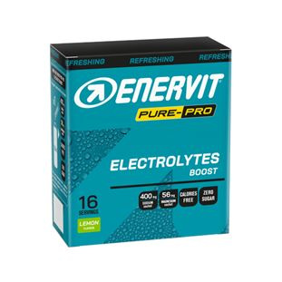 Enervit Electrolytes Boost - krabička 16x 4 g - citron