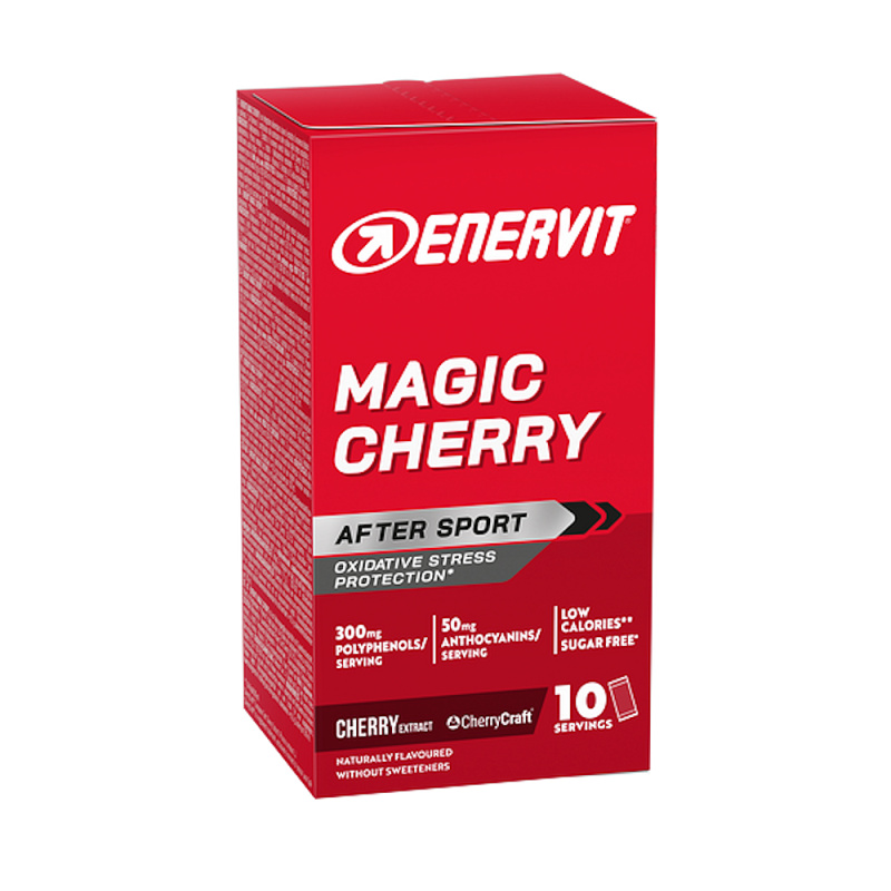 ENERVIT Magic Cherry, box, 10x 9 g višeň