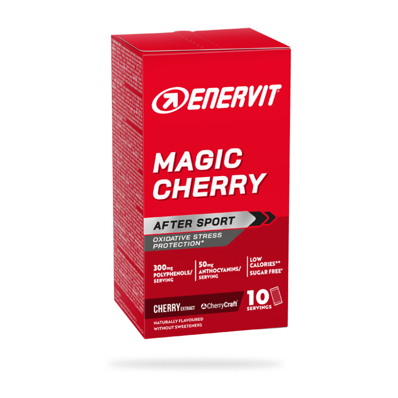 ENERVIT Magic Cherry, box, 10x 9 g višeň