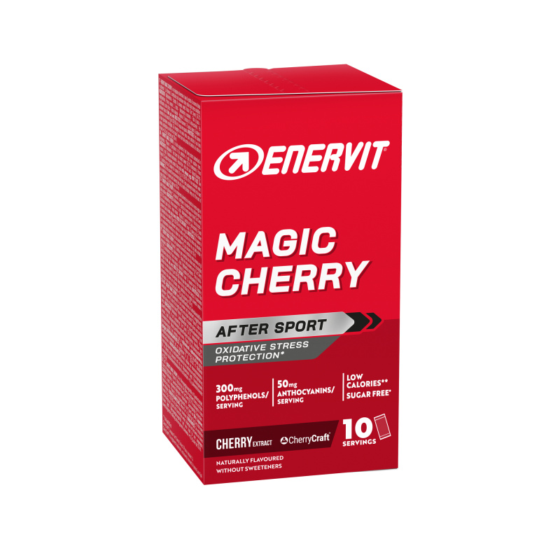 ENERVIT Magic Cherry, box, 10x 9 g višeň