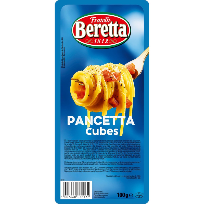 Fratelli Beretta Pancetta kostičky