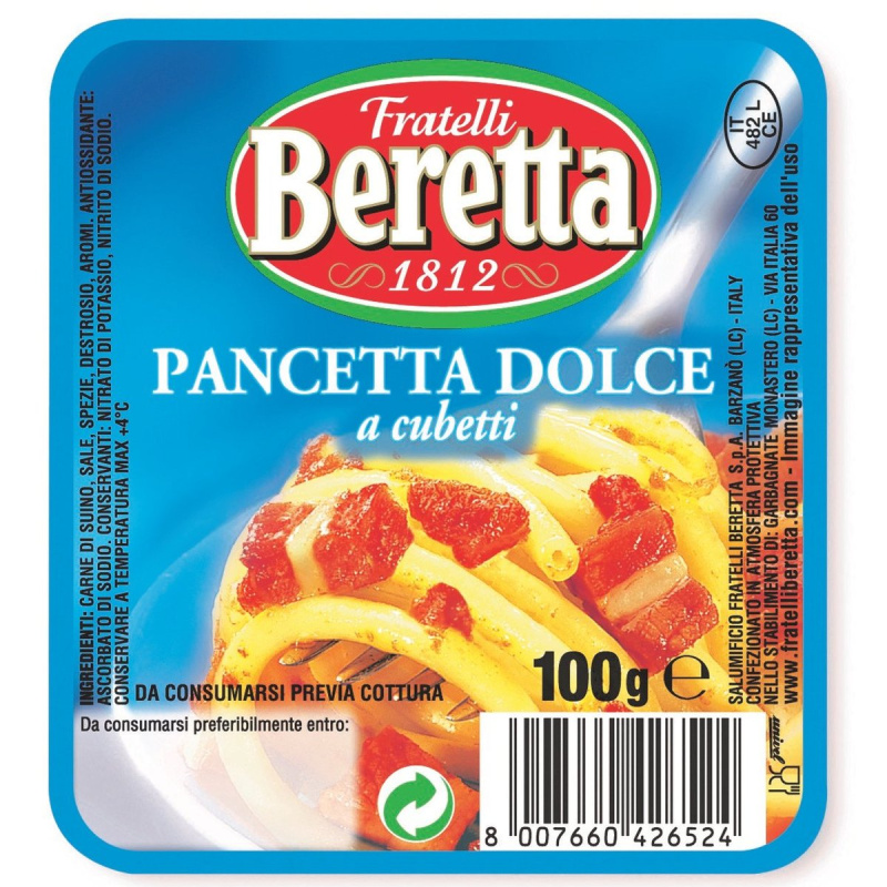 Fratelli Beretta Pancetta kostičky