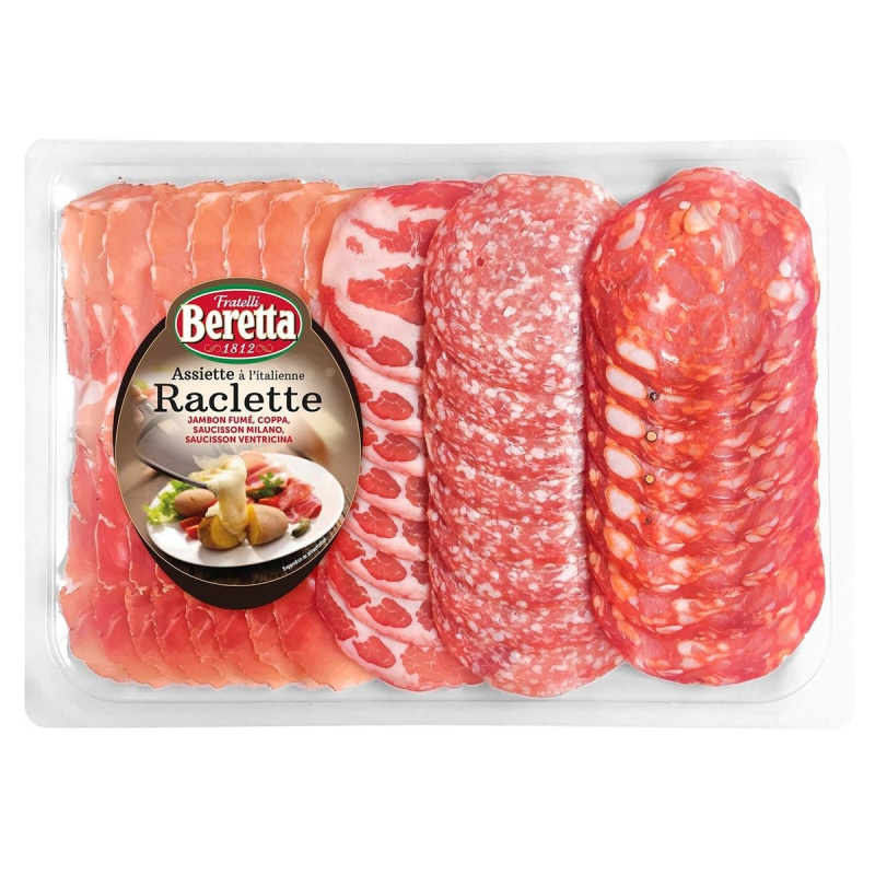 Fratelli Beretta Raclette mix specku a salámů