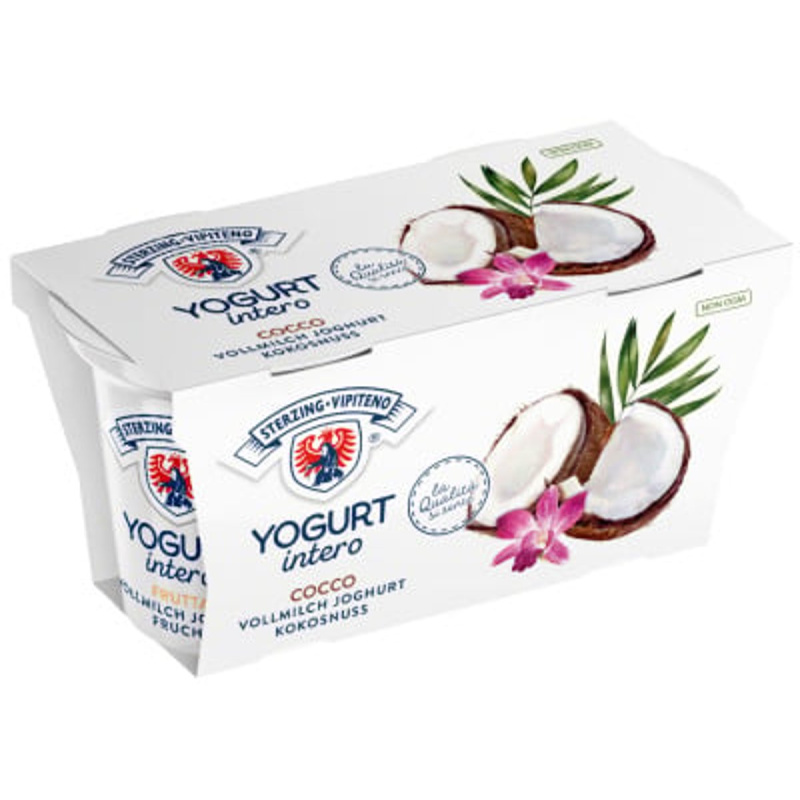Sterzing-Vipiteno Plnotučný jogurt kokos 2×125 g