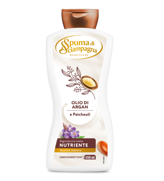 Spuma di Sciampagna SG Olio Di Argan 650ml