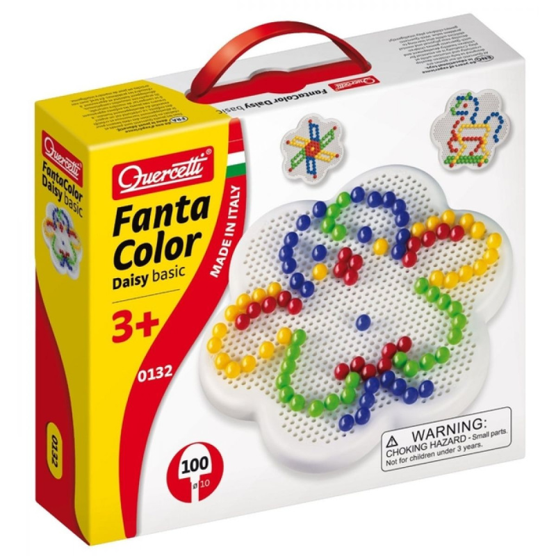 Quercetti FantaColor Daisy Basic 100 ks