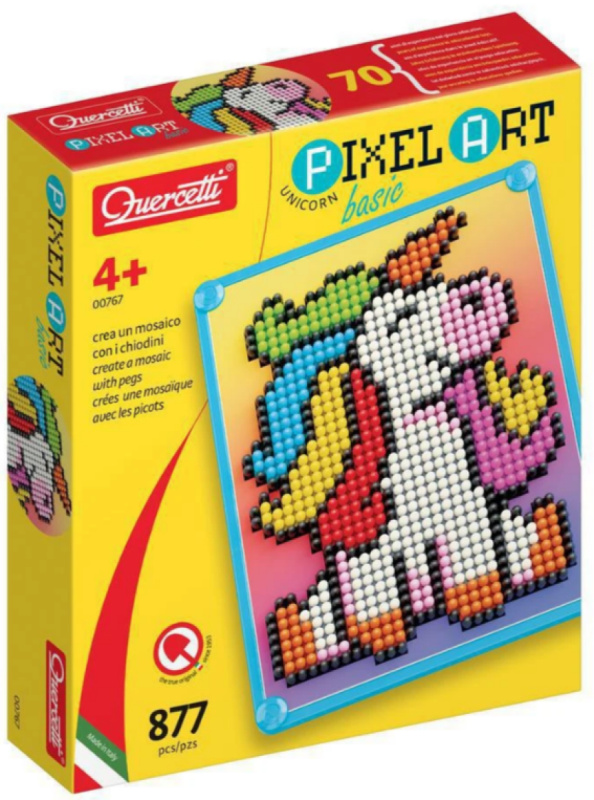 Pixel Art basic Jednorožec Pygmalino, s.r.o.