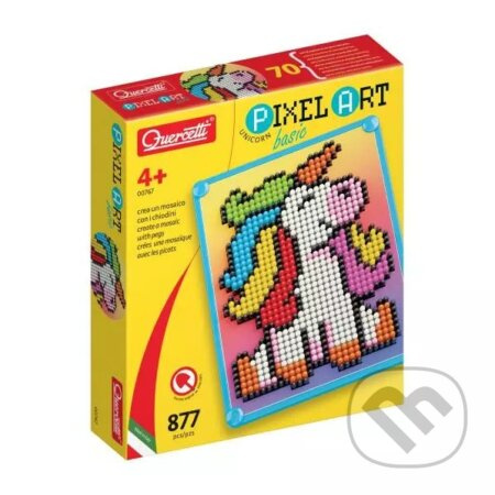 Pixel Art basic Jednorožec Pygmalino, s.r.o.