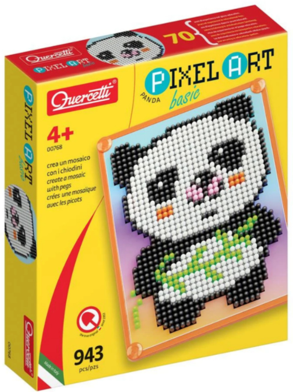 Pixel Art basic Panda Pygmalino, s.r.o.