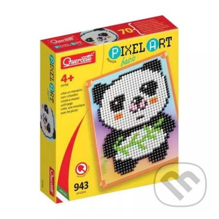 Pixel Art basic Panda Pygmalino, s.r.o.