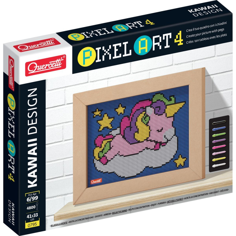 Pixel Art 4 Kawaii Unicorn Pygmalino, s.r.o.
