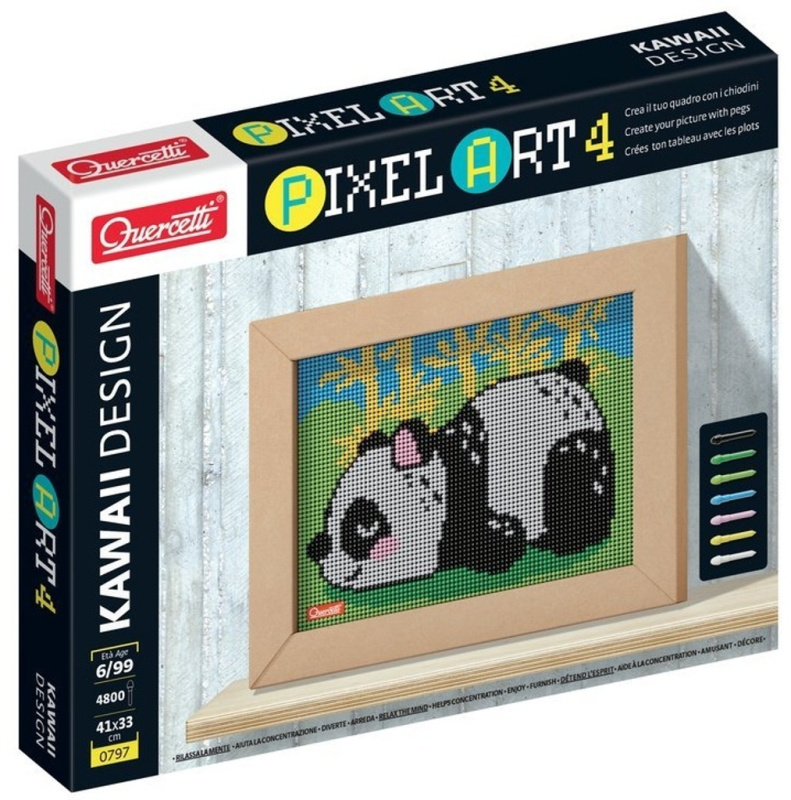 Pixel Art 4 Kawaii Panda Pygmalino, s.r.o.