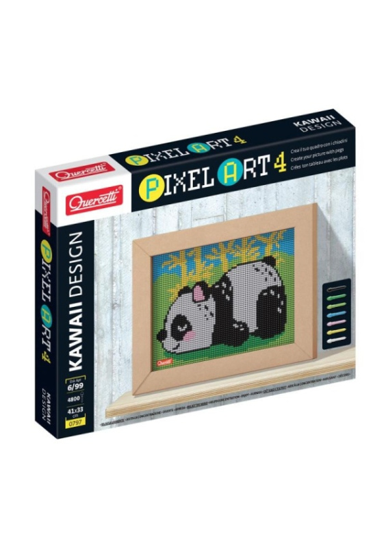Pixel Art 4 Kawaii Panda Pygmalino, s.r.o.