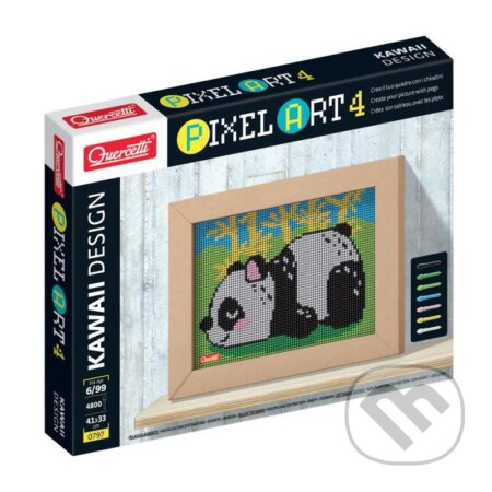 Pixel Art 4 Kawaii Panda Pygmalino, s.r.o.