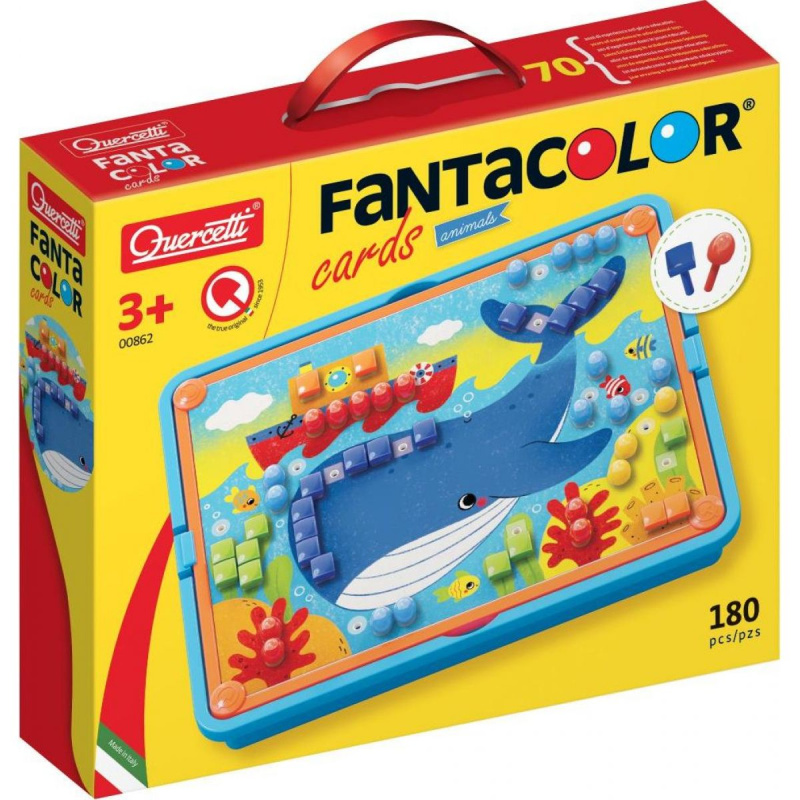 Quercetti FantaColor Cards Animals
