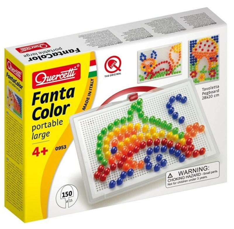 Quercetti FantaColor Portable 150 ks (Ø15 mm)