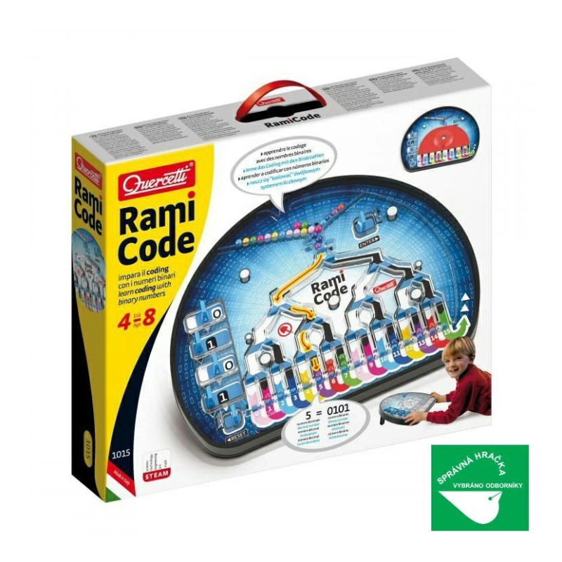 Hlavolam Quercetti Rami Code