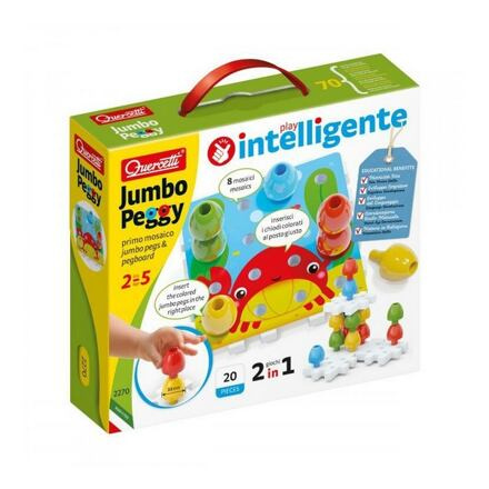 Jumbo Peggy jumbo pegs a pegboard - mozaika s velkými kolíčky Pygmalino, s.r.o.