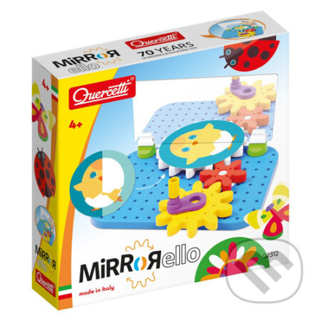 Quercetti Mirrorello - Hravé kouzlo ozubených koleček