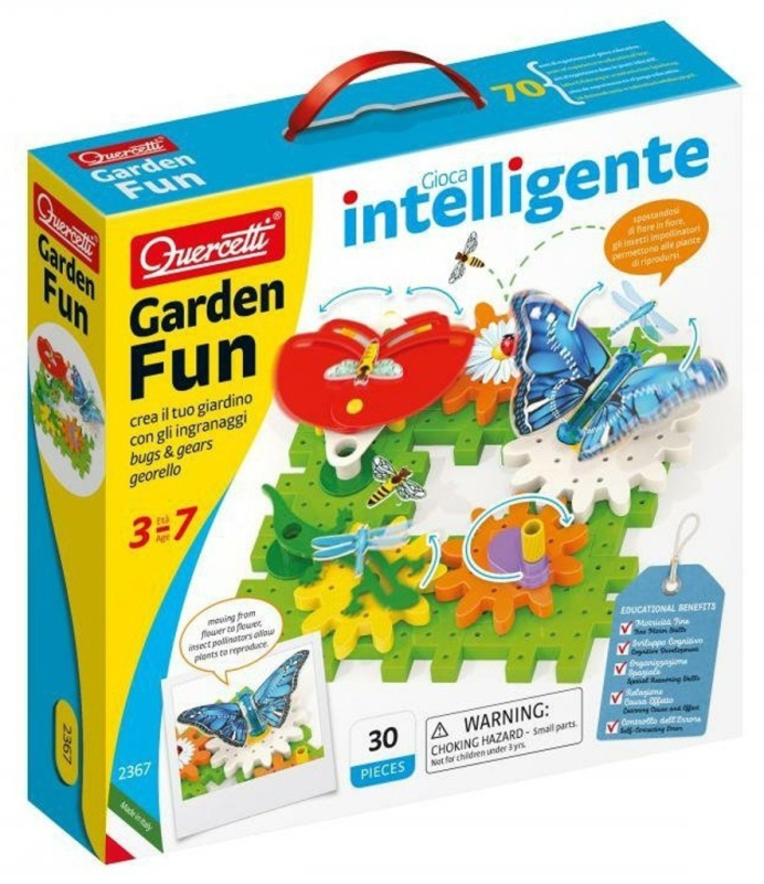 Quercetti Garden Fun Bugs e Gears