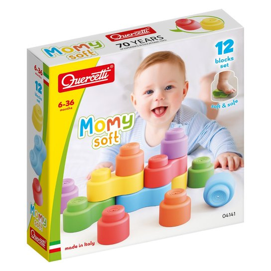 Momy soft blocks 12 prvků Quercetti
