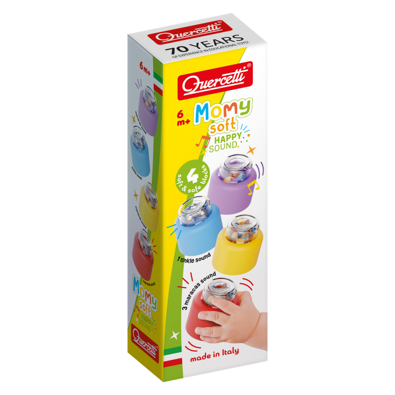 Quercetti Momy Soft Happy Sound 4ks
