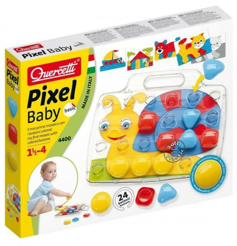 Quercetti Pixel Baby Basic 24 ks 4400
