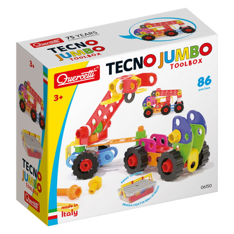 Quercetti Tecno Jumbo Toolbox