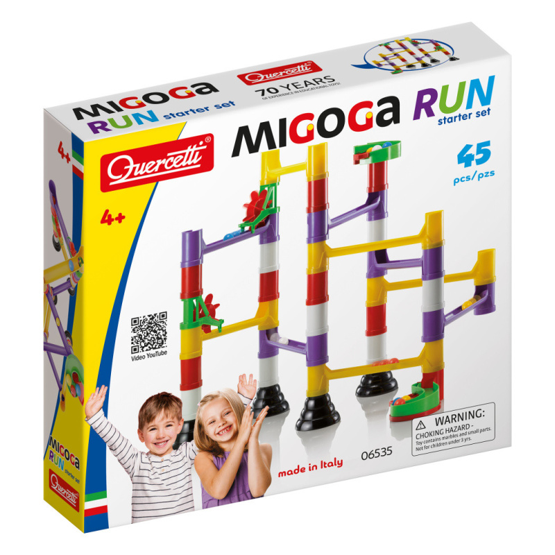 Quercetti Migoga Marble Run Starter Set