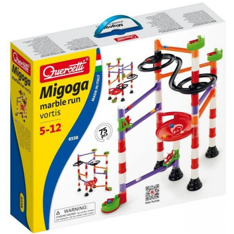 Migoga Marble Run Vortis - Barevná kuličková dráha Pygmalino, s.r.o.