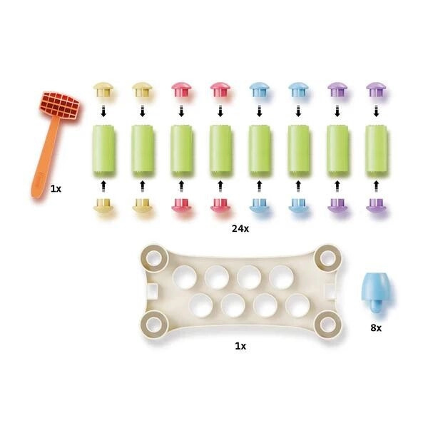 Quercetti PlayEco+ Hammer Peggy zatloukačka