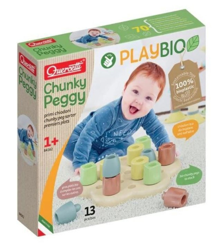Quercetti PlayBio Chunky Peggy